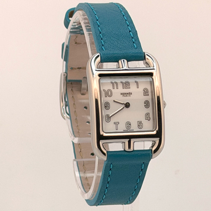 Hermes Cape Cod PM Acier Blue Lagoon