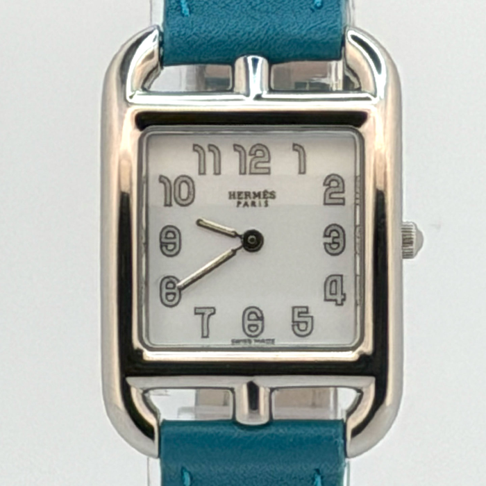 Hermes Cape Cod PM Acier Blue Lagoon