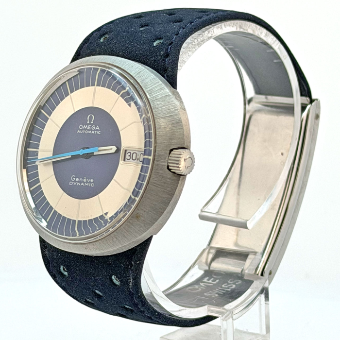 Omega Dynamic Bullseye Bleu 41 New Old Stock