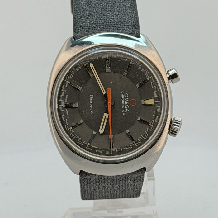 Omega Chronostop Driver Pilote Under the Wrist