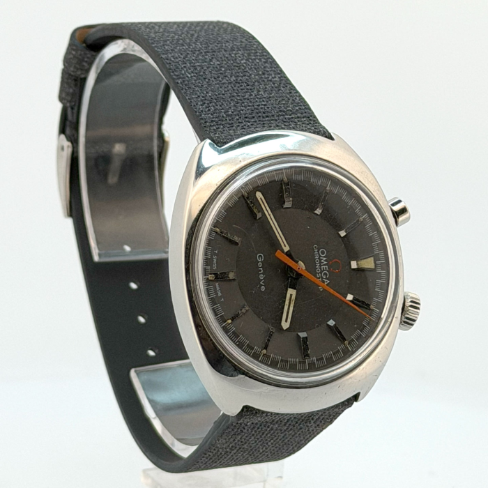 Omega Chronostop Driver Pilote Under the Wrist