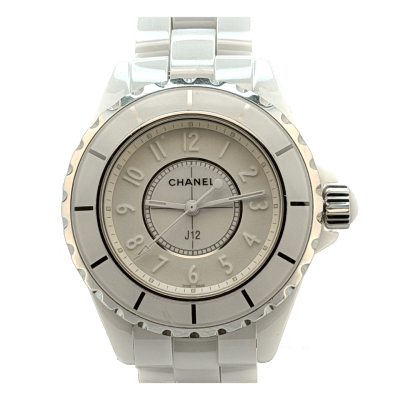 Chanel J-12  Snow Dial 33mm Limited Edition