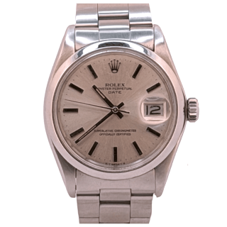 Rolex Oyster Date 34 Cadran Sigma Linen Vintage