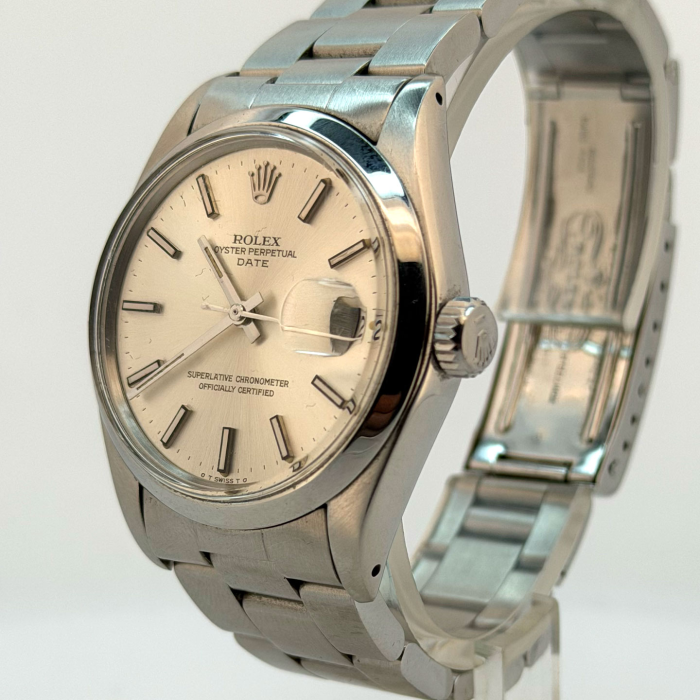 Rolex Oyster Date 34 Sigma Linen Dial