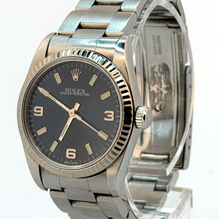 Rolex Oyster Perpetual Lady 31 Blue Dial