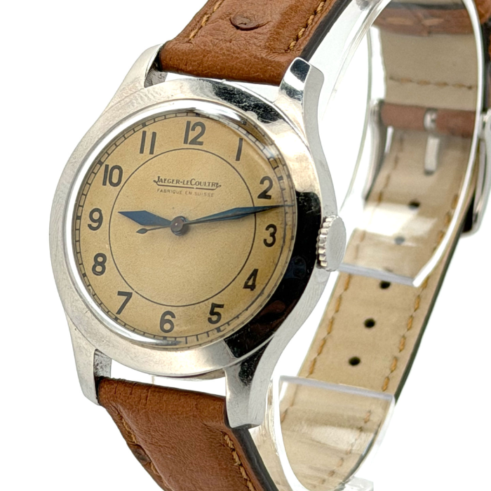 Jaeger Lecoultre Classique Seconde Centrale type Aviation Militaire Pre-Guerre