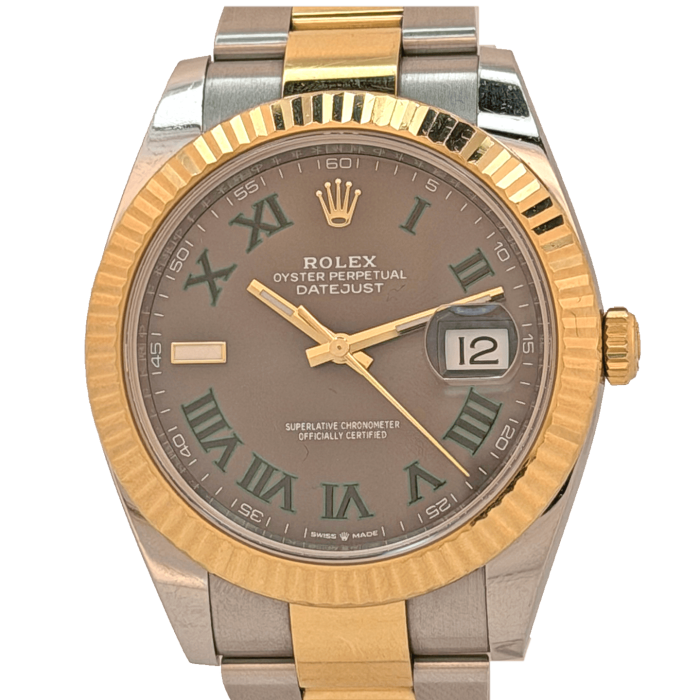 Rolex Datejust 41 Wimbledon Two Tones