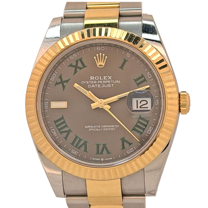 Rolex Datejust 41 Wimbledon Two Tones