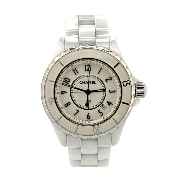 Chanel J-12 Petit Modèle 33 mm Blanche Quartz