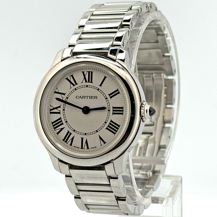 Cartier Must Ronde White Dial