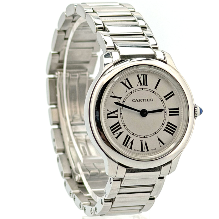 Cartier Must Ronde White Dial