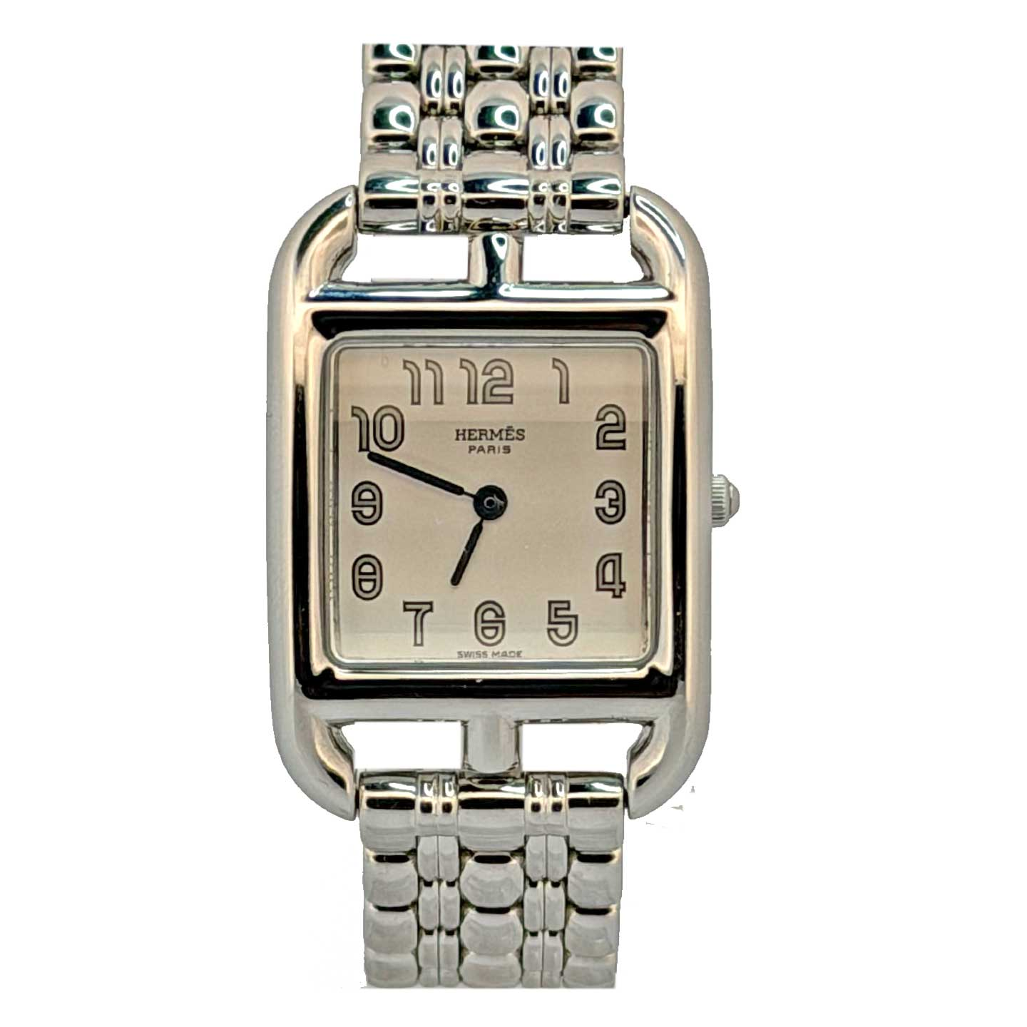 Hermès Cape Cod CC1.210 Steel Bracelet Pre-Owned 2016
