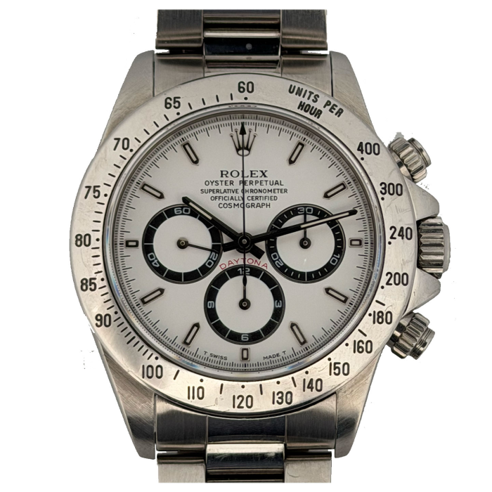 Rolex Daytona Cosmograph Zenith Cadran Blanc Tritium