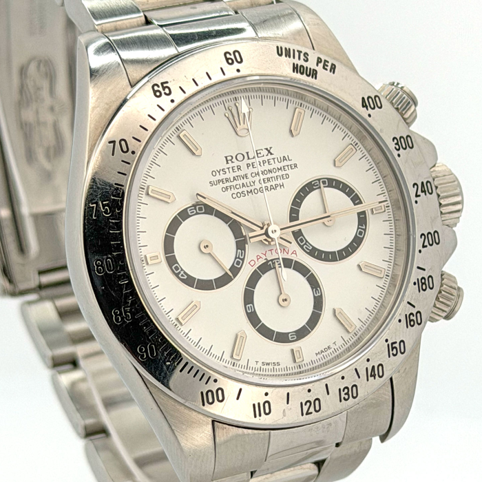 Rolex Daytona Cosmograph Zenith Cadran Blanc Tritium