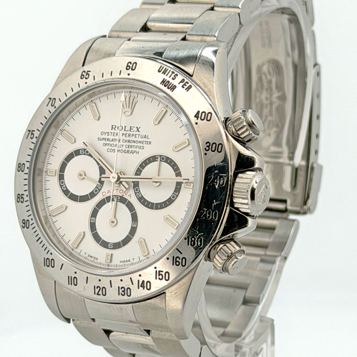 Rolex Daytona Cosmograph Zenith Cadran Blanc Tritium