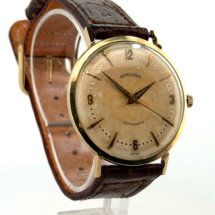 Hamilton Automatic Swirling Guilloched From the Baldwin-Bellmore Federal