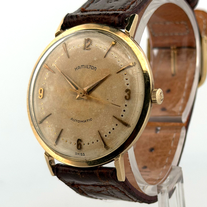 Hamilton Automatic Swirling Guilloched From the Baldwin-Bellmore Federal