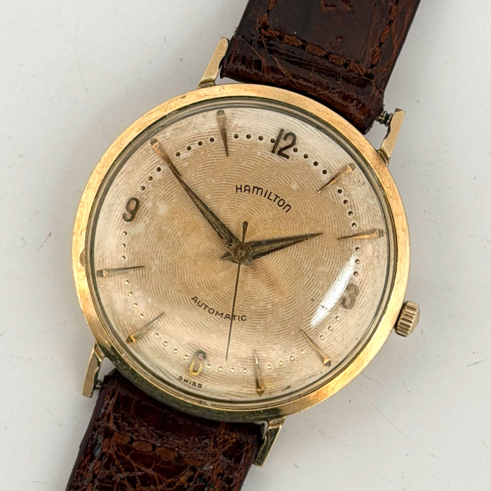 Hamilton Automatic Swirling Guilloched From the Baldwin-Bellmore Federal