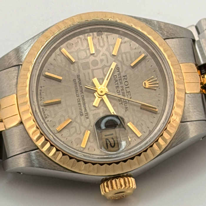 Rolex Datejust 28 Or & Acier Cadran Jubilé Anniversaire