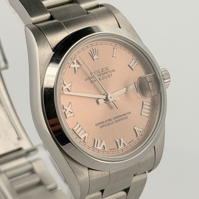 Rolex Datejust 31 Pink Dial with Roman Numerals