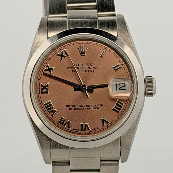 Rolex Datejust 31 Cadran Rose Chiffres Romains