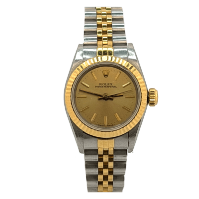Rolex Oyster Perpetual 26 Lady Or & Acier
