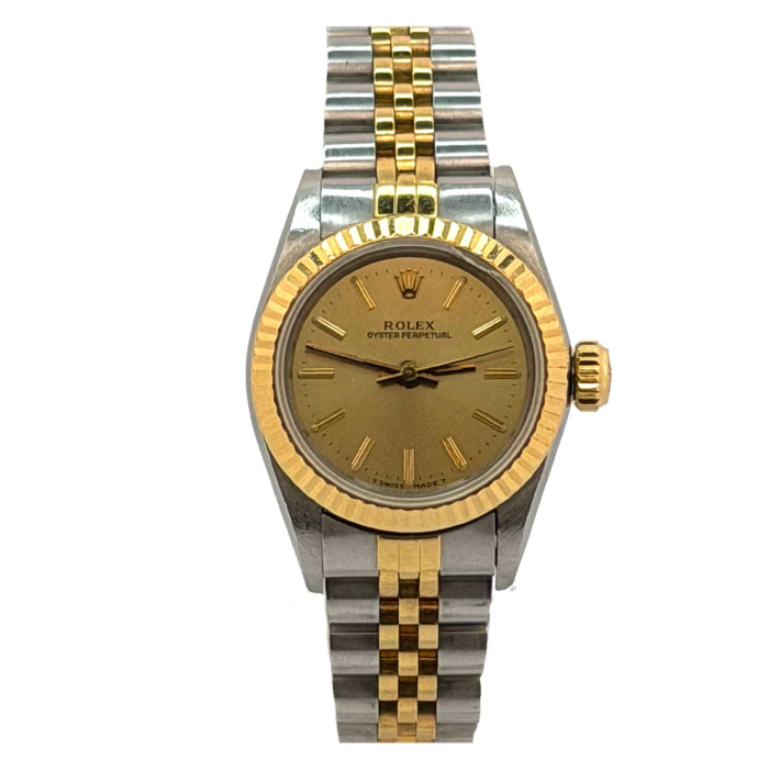 Rolex Oyster Perpetual 26 Lady Or & Acier