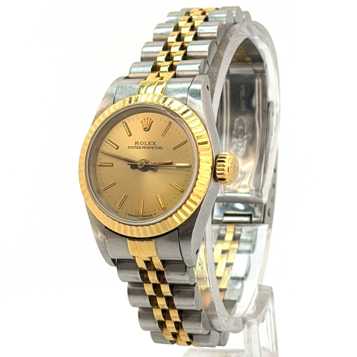 Rolex Oyster Perpetual 26 Lady Or & Acier
