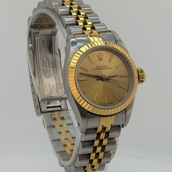 Rolex Oyster Perpetual 26 Lady Or & Acier