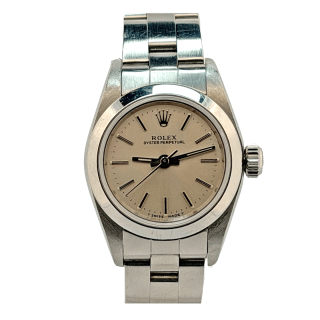 Rolex Lady Oyster Perpetual 26 Cadran Argenté