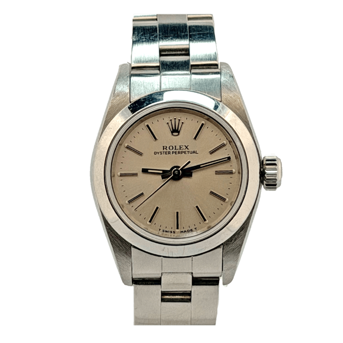 Rolex Lady Oyster Perpetual 26 Silver Dial