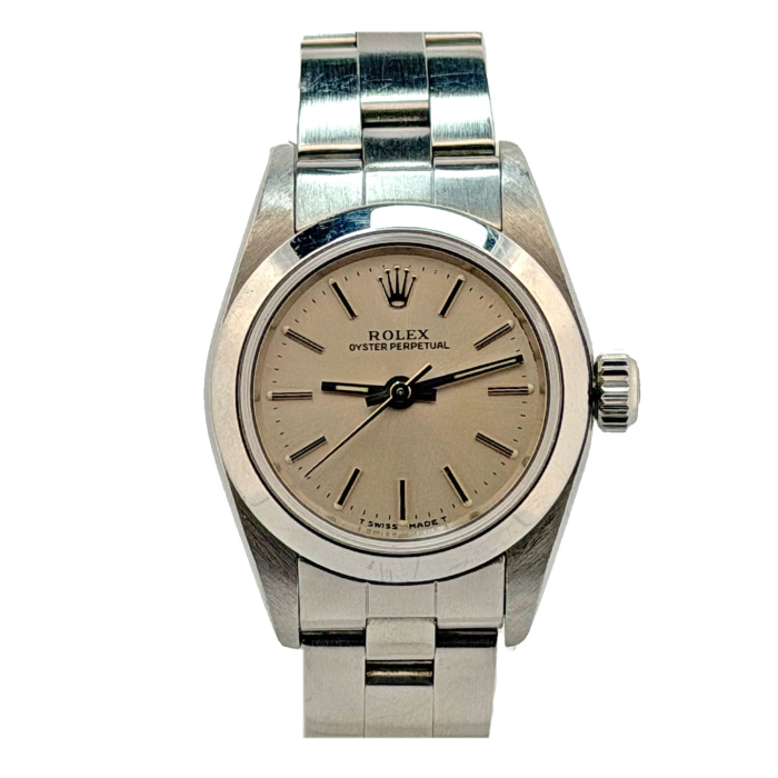 Rolex Lady Oyster Perpetual 26 Silver Dial