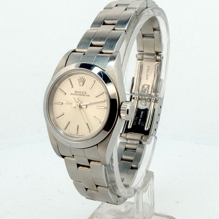 Rolex Lady Oyster Perpetual 26 Silver Dial