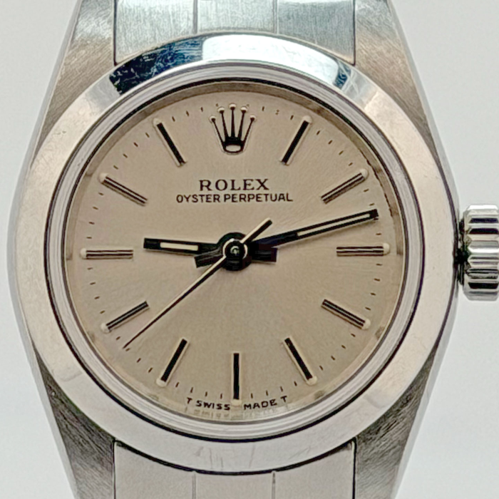 Rolex Lady Oyster Perpetual 26 Silver Dial