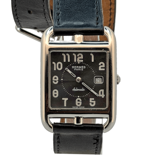 Hermes Cape Code Automatic Date GM Cadran Noir Double tour