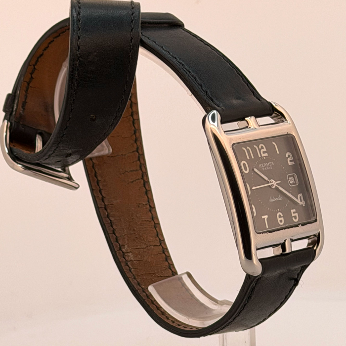 Hermes Cape Code Automatic Cadran Noir Double Tour