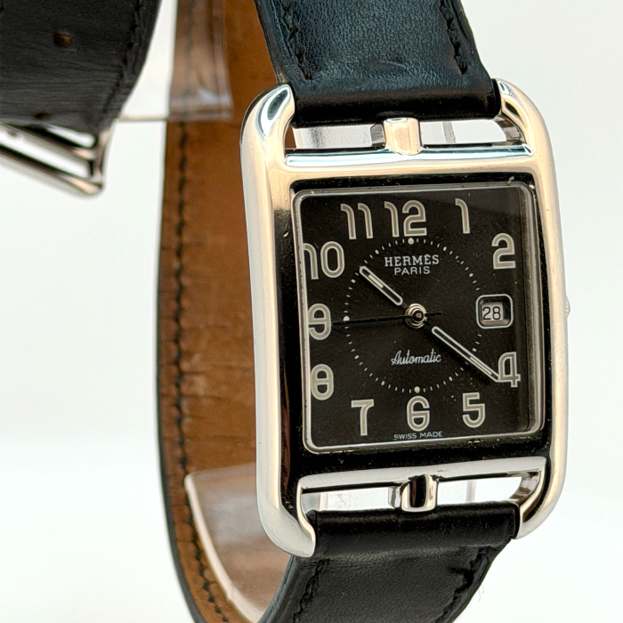 Hermes Cape Code Automatic Cadran Noir Double Tour