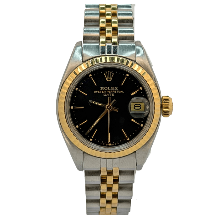 Rolex Oyster Perpetual Date 26 Or & Acier Jubilé