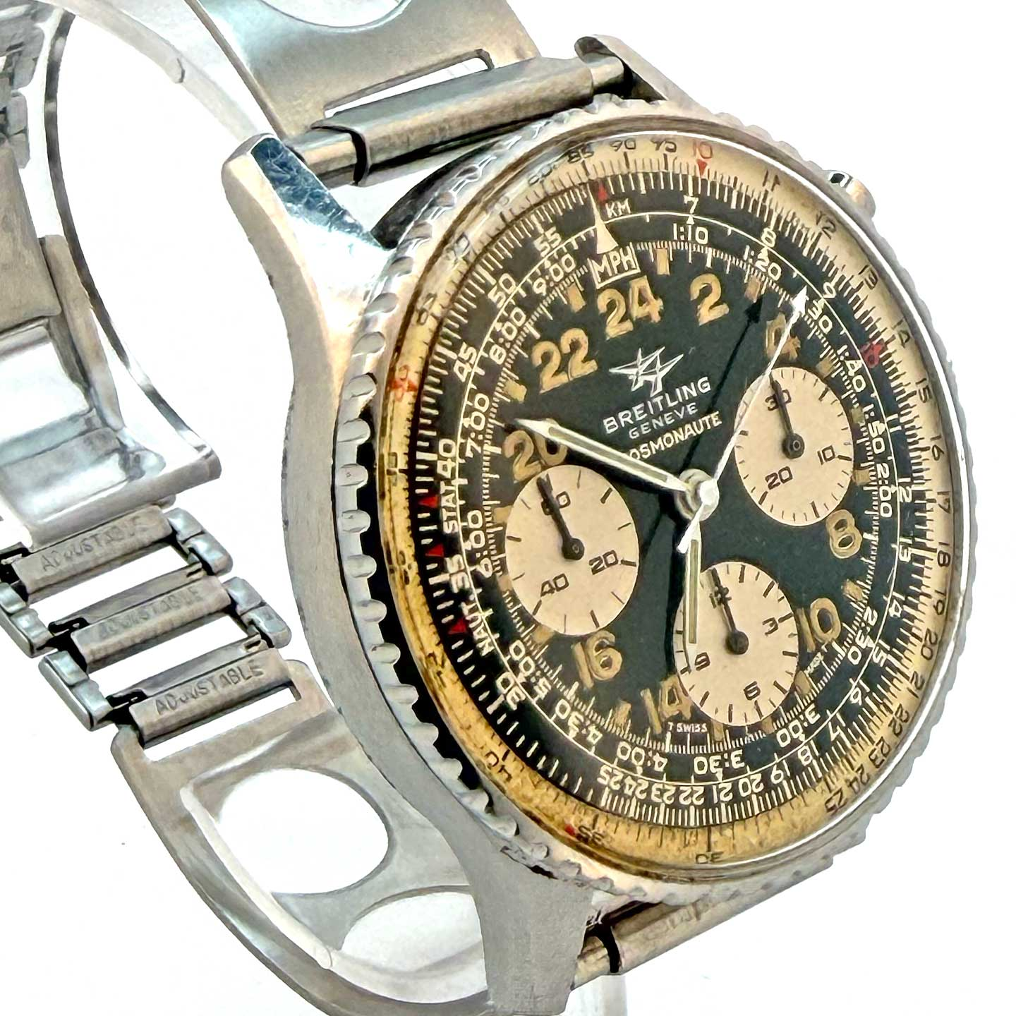 Breitling Navitimer Cosmonaute 809 Vintage 1967 Venus 178
