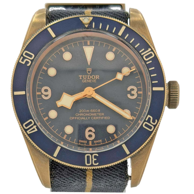 Tudor Heritage Black Bay Bronze 41 Bucherer Fullset
