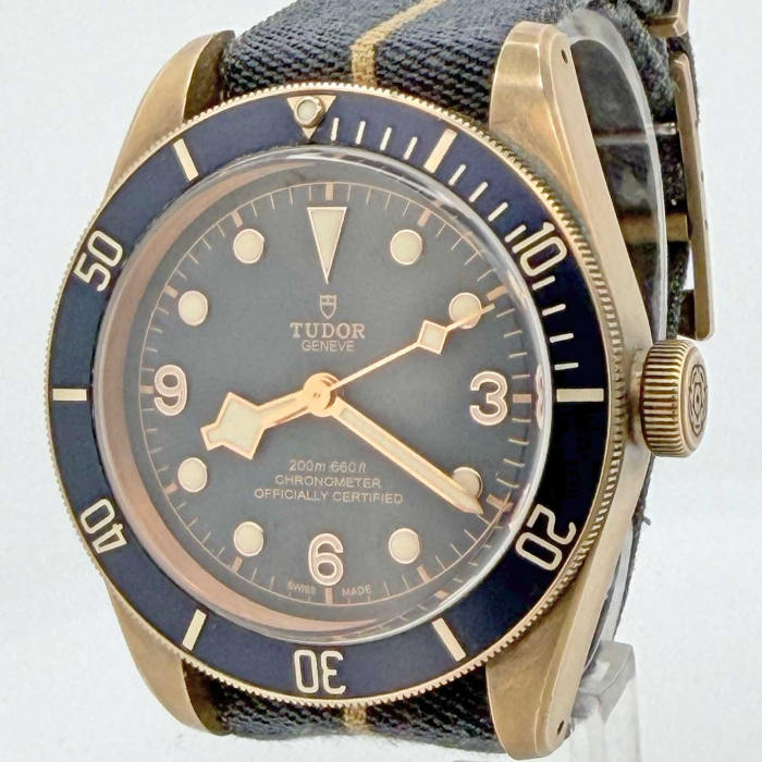 Tudor Heritage Black Bay Bronze 41 Bucherer Fullset