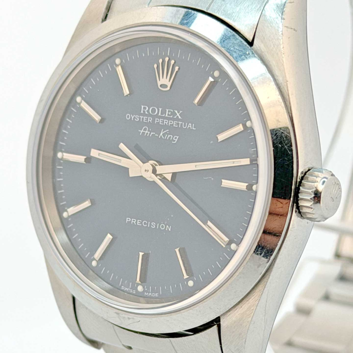 Rolex Airking Stainless Steel  34 Sapphire