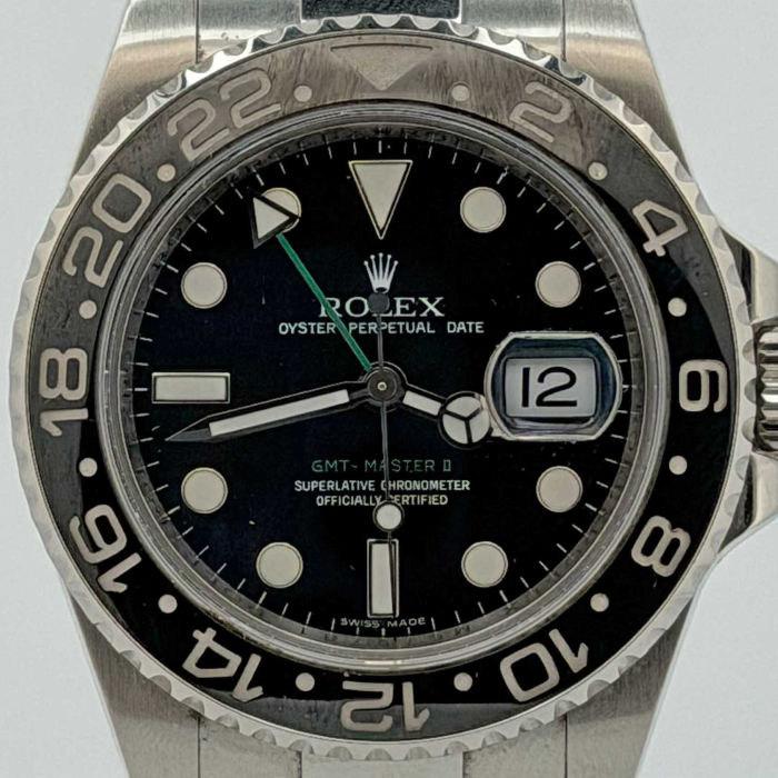 Rolex GMT Master II Ceram Black Bezel