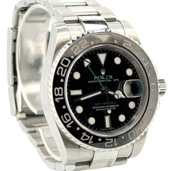Rolex GMT Master II Ceram Black Bezel