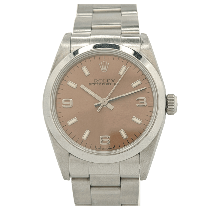 Rolex Oyster Perpetual 31 Cadran Rose 3 6 9