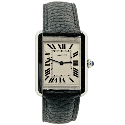 Cartier Tank Solo Steel Silver Dial
