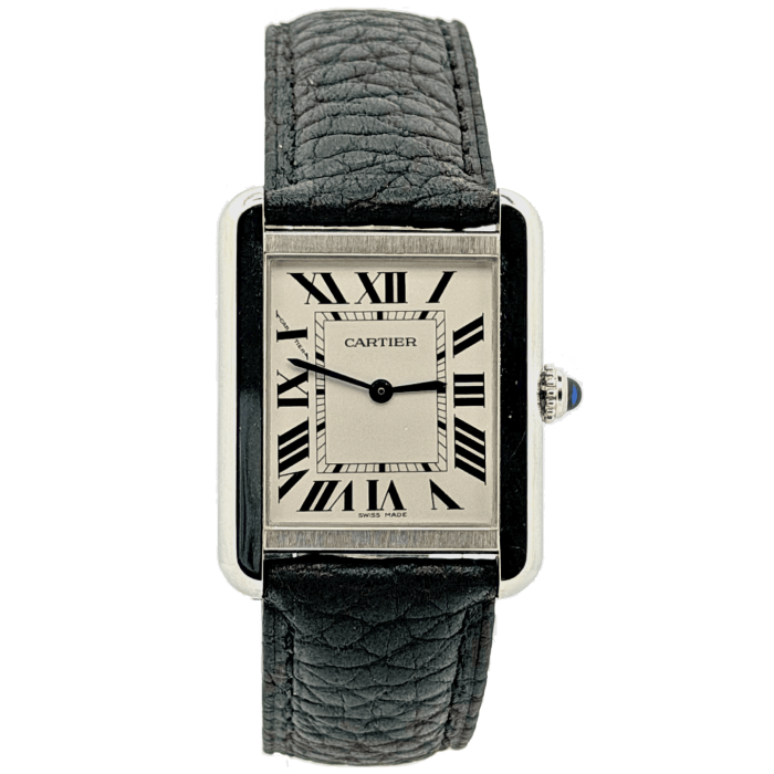 Cartier Tank Solo Steel Silver Dial