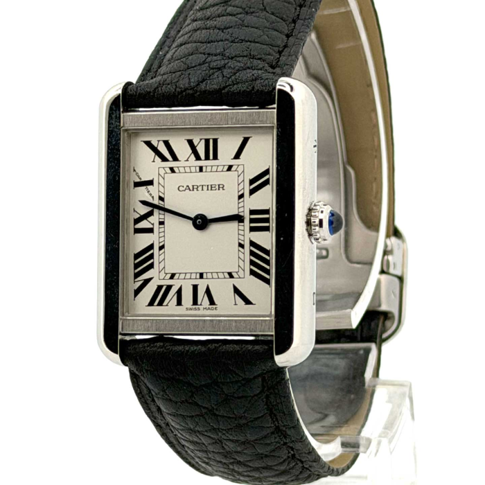 Cartier Tank Solo Steel Silver Dial