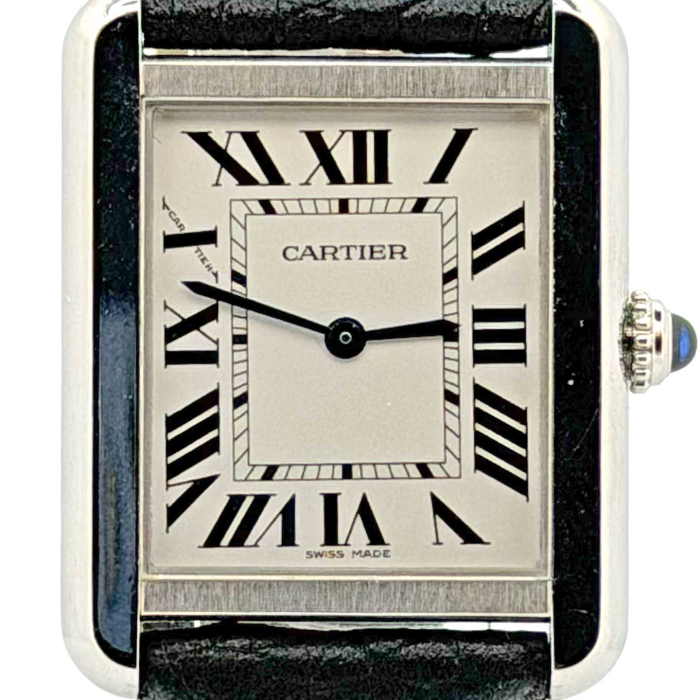 Cartier Tank Solo Acier Cadran Silver