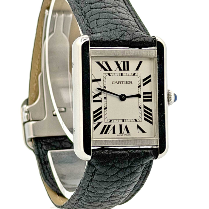 Cartier Tank Solo Steel Silver Dial